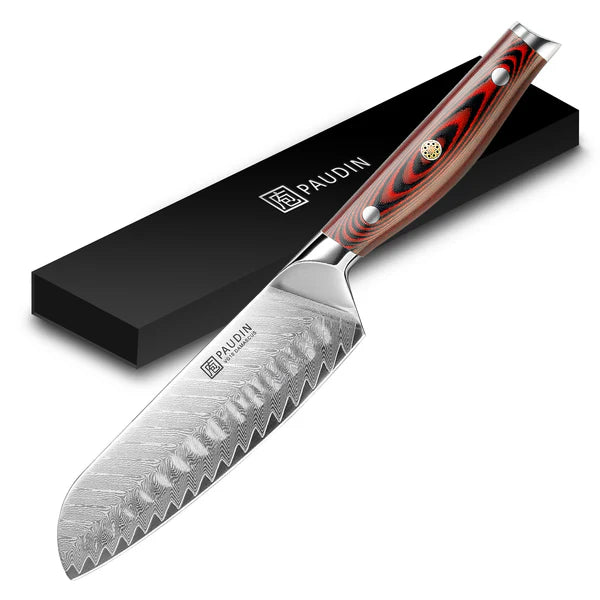 Plume Luxe 7" Santoku Knife P4