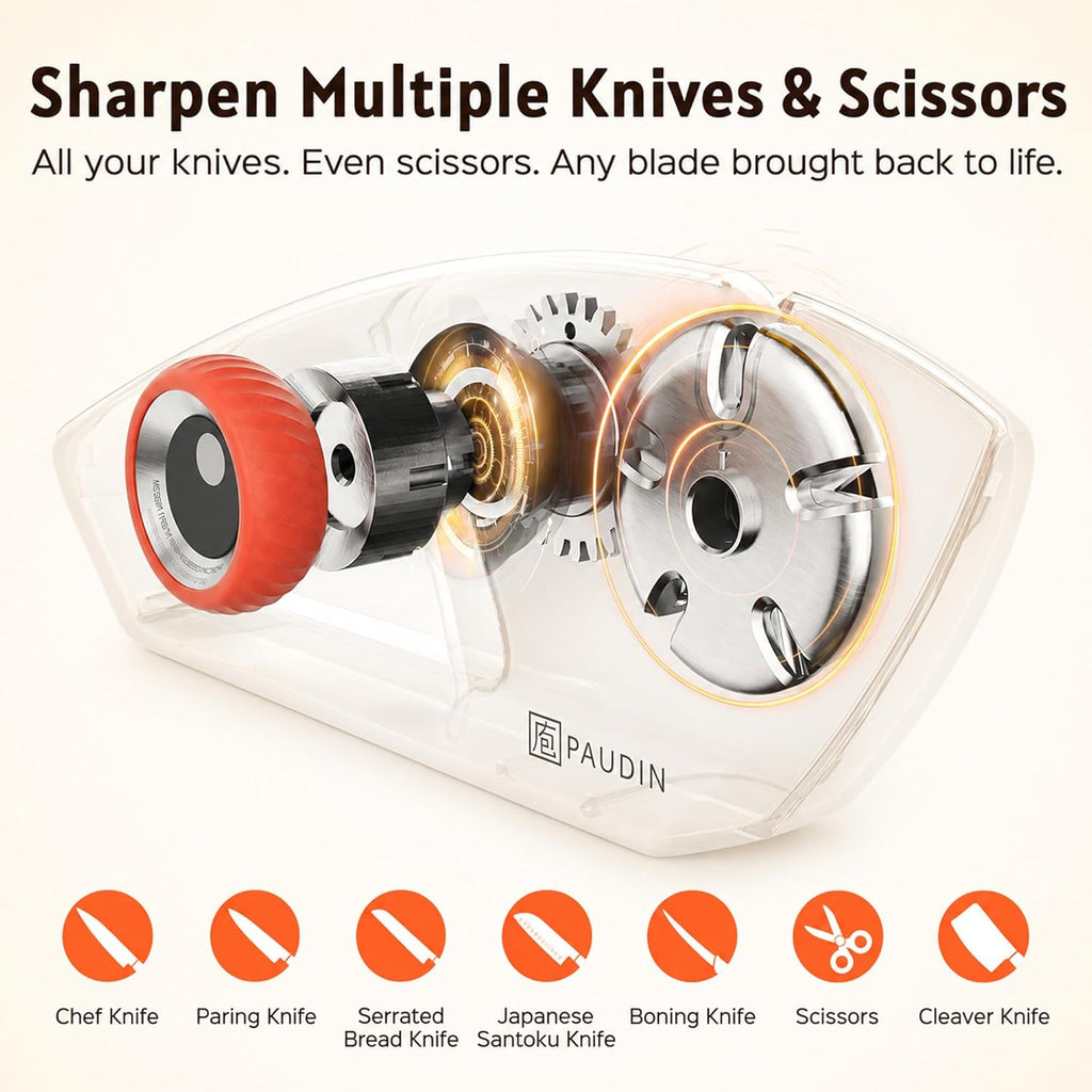 PAUDIN 5-Stage Knife Sharpener KS2-W