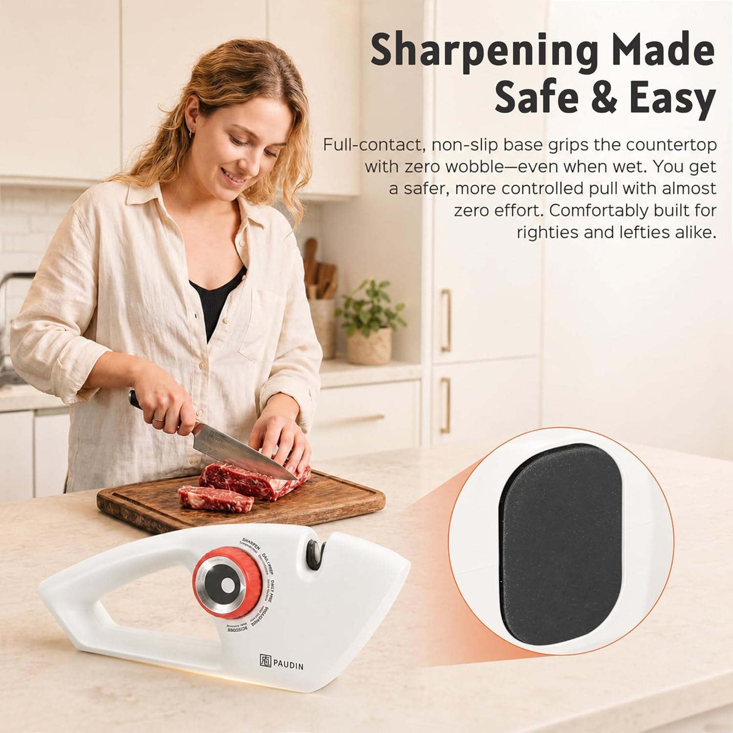 PAUDIN 5-Stage Knife Sharpener KS2-W