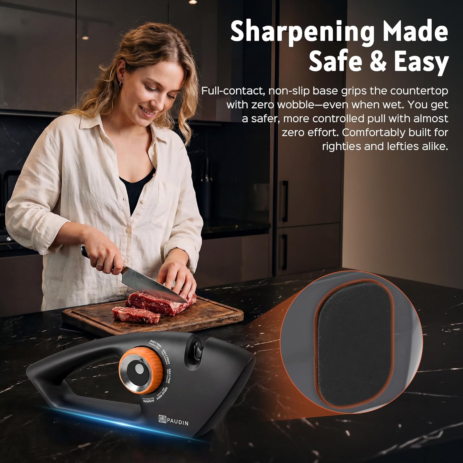 PAUDIN 5-Stage Knife Sharpener KS2-B