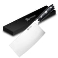 Ultra Dark Premium 8" Chinese Cleaver Knife D4