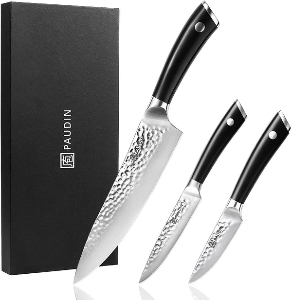 Hammered Pro 3-In-1 Knife Boxed Set HS3