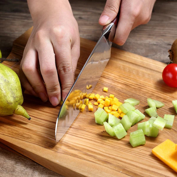Plume Luxe 7" Santoku Knife P4