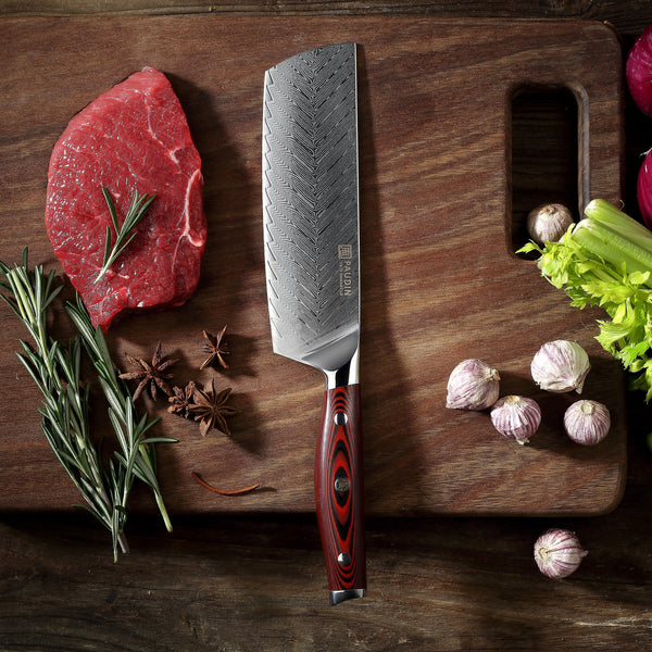Plume Luxe 7" Cleaver Knife P5