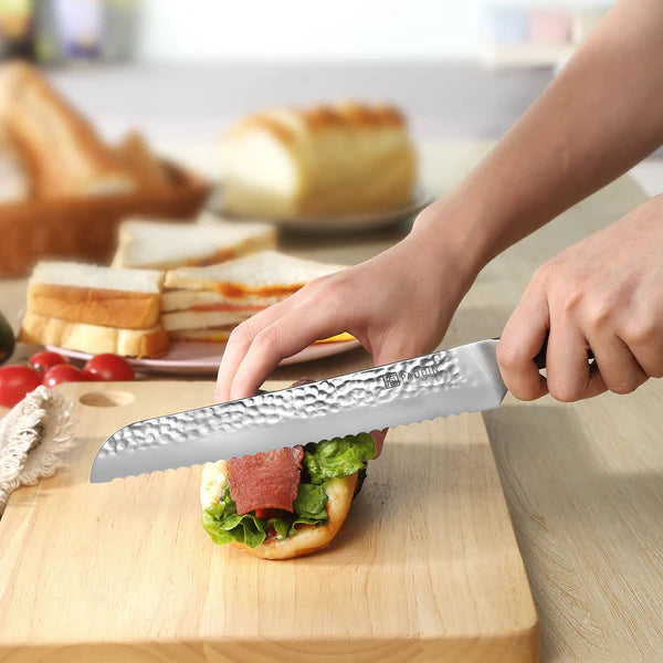 Hammered Pro 8" Bread Knife H1