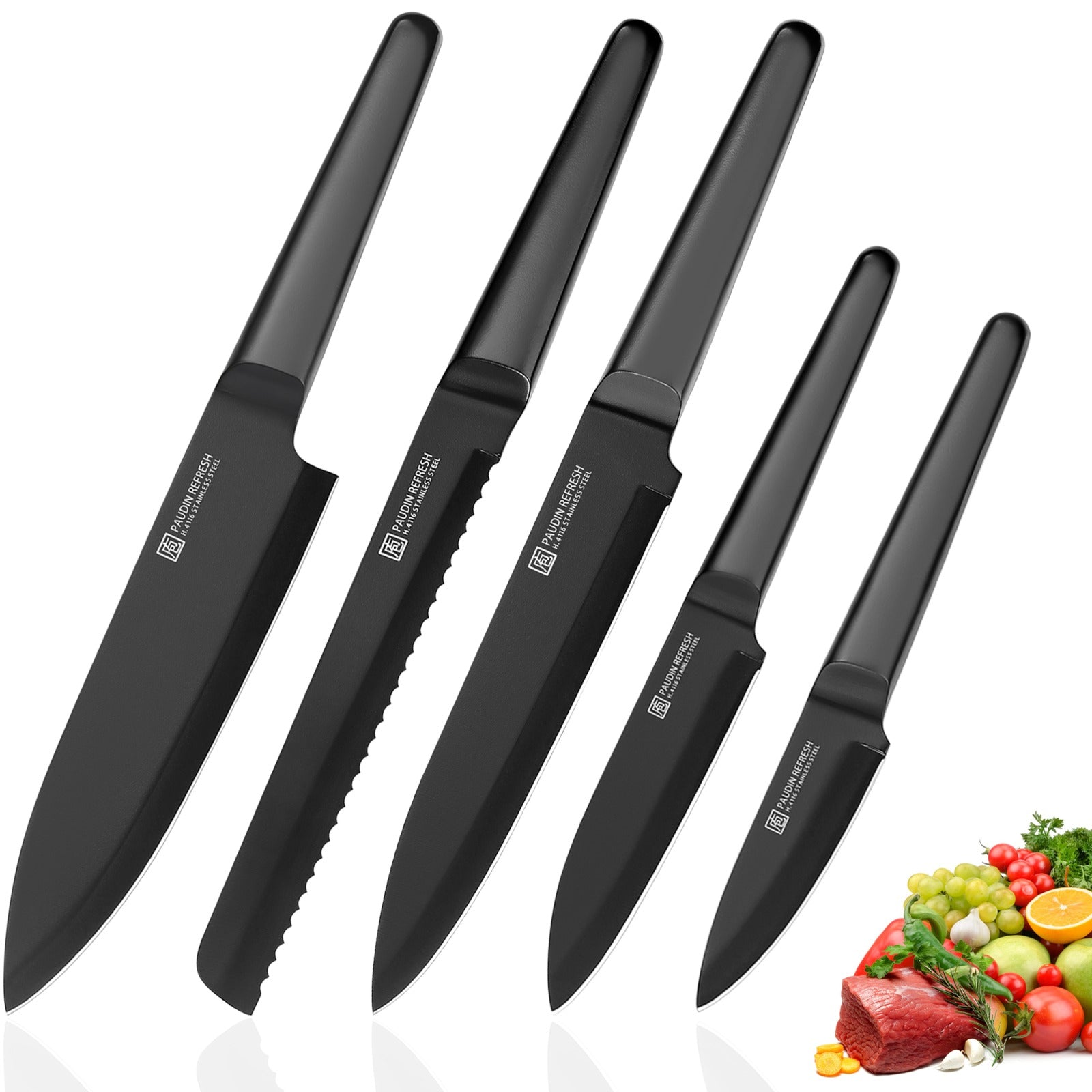 Refresh Coating 5Pcs Knife Set RCT5