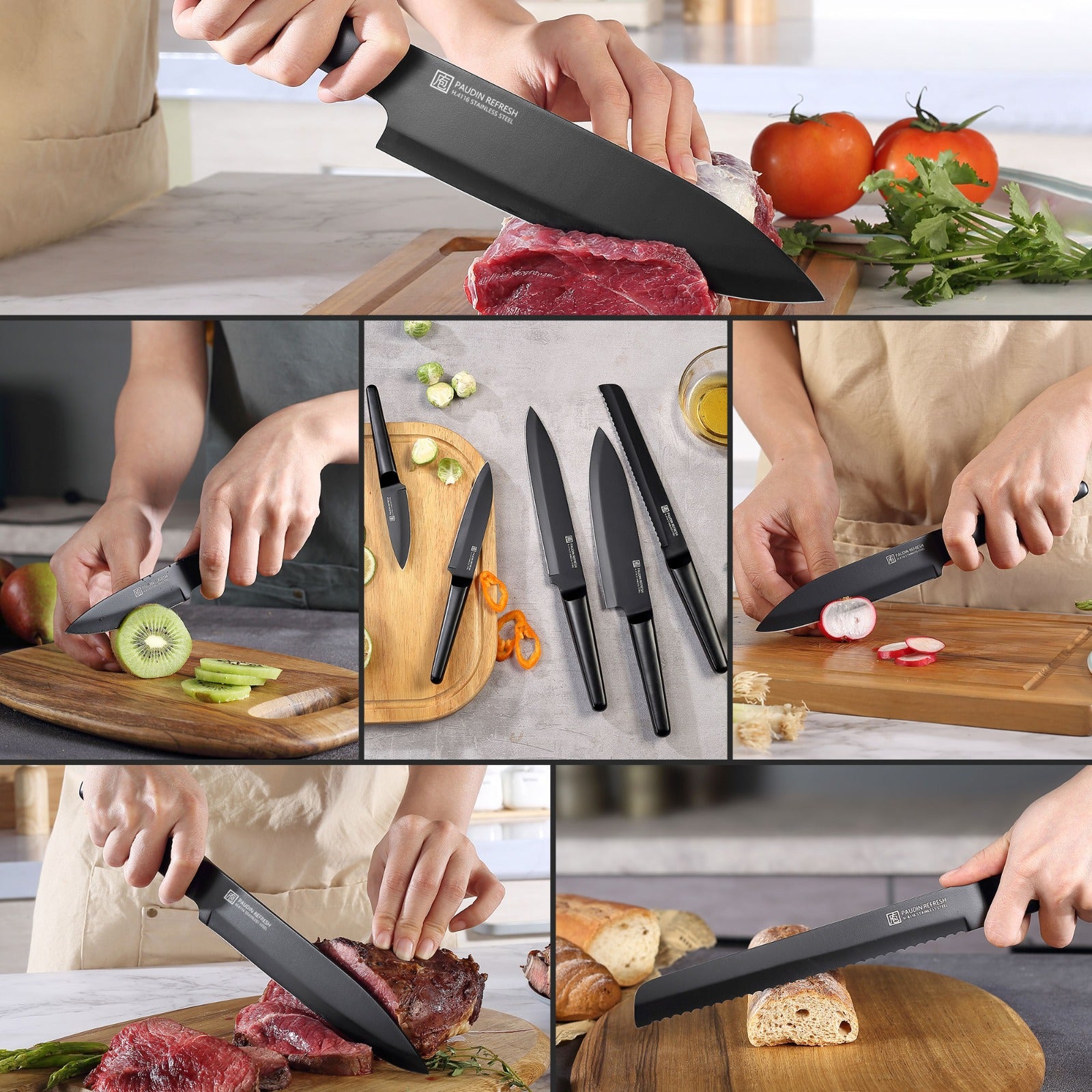 Refresh Coating 5Pcs Knife Set RCT5
