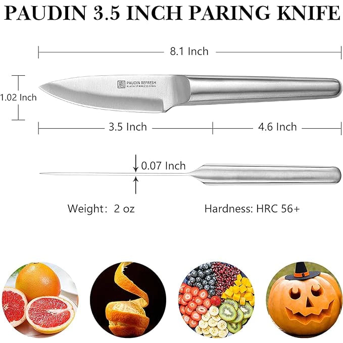 Refresh Hollow 3.5" Paring Knife R5